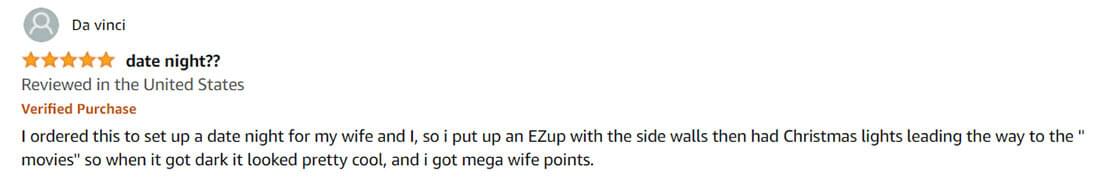 DaVinci's Testimonial